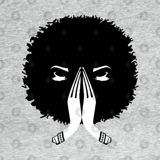 Afro women praying by TshotDesign